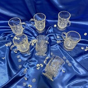 Dublin Collection Set of 4 Crystal Tea Coffee Mug 12oz Shannon by Godinger